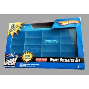 2007 Hot Wheels DELUXE COLLECTOR SET K4346 Target Exclusive 16 Car Carrying Case